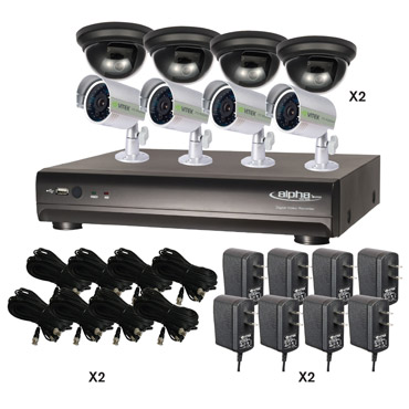Alpha Series 16 Channel Complete Customized Systems Package