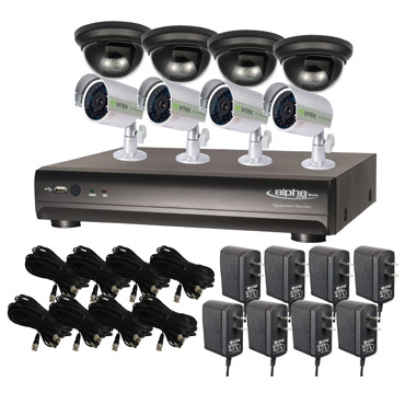 Alpha Series 8 Channel Complete Customized Systems Package 