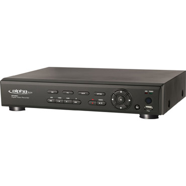 Alpha Series 4 Channel Digital Video Recorder with H.264 Compression