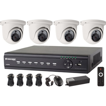 Complete Transcendent Series 1080P HD-TVI Surveillance Package System