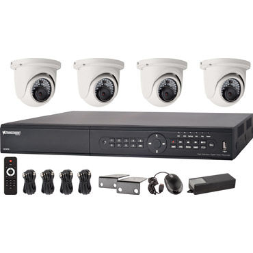 Complete Transcendent Series 1080P HD-TVI Surveillance Package System