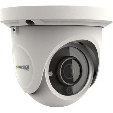 Transcendent Series 3 Megapixel H.265 Outdoor WDR IP Turret Camera with 2 High Power IR LED Illumination