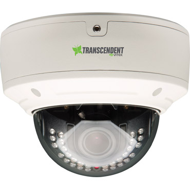 Transcendent Series 2.1 Megapixel Vandal Resistant HD-TVI Dome Camera with 30 IR LED Illumination