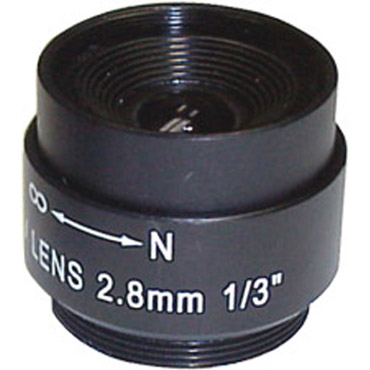 2.8mm Fixed Iris CS-Mount Lens